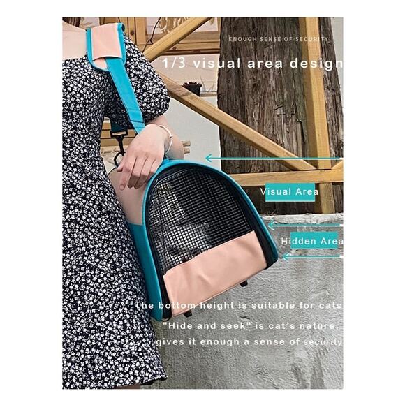 Pet Cat Dog Colorful Fashion Carrier - Picture 14 of 14